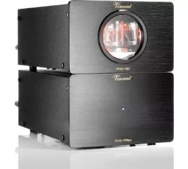 Vincent PHO-700 Hybrid Phonovorstufe, schwarz