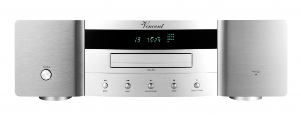 Vincent CD-S5 CD-Player, silber