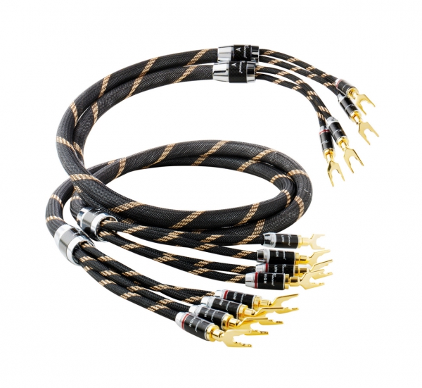 Vincent Bi-Wire-Kabel High End Bi-Wire Lautsprecher Kabel 2 x 5,0 m