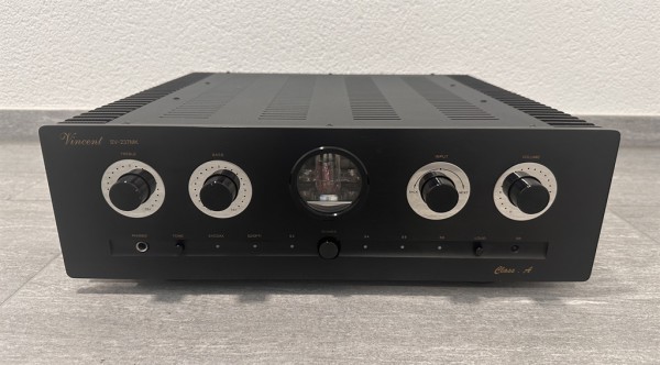 Vincent SV-237 Mk Hybrid Vollverstärker, schwarz